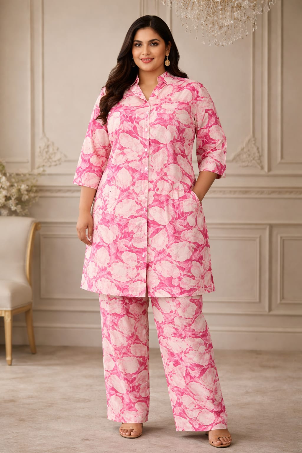 Big Size Short  Cord Set
