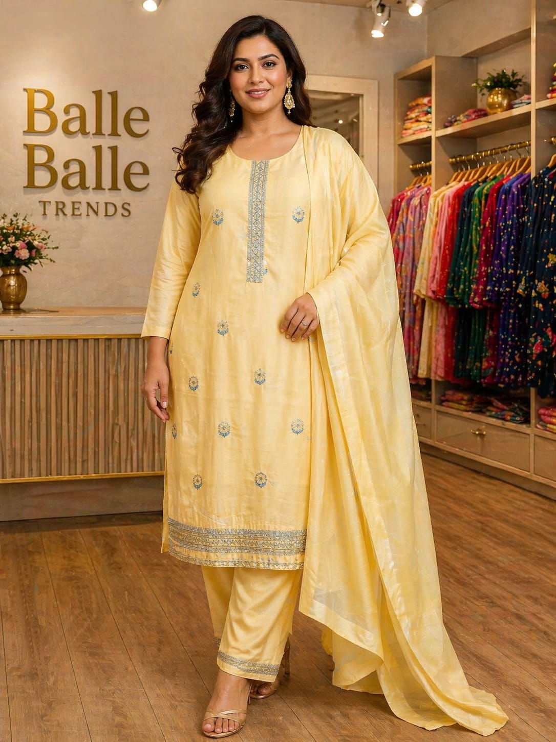 Fancy Kurti Set