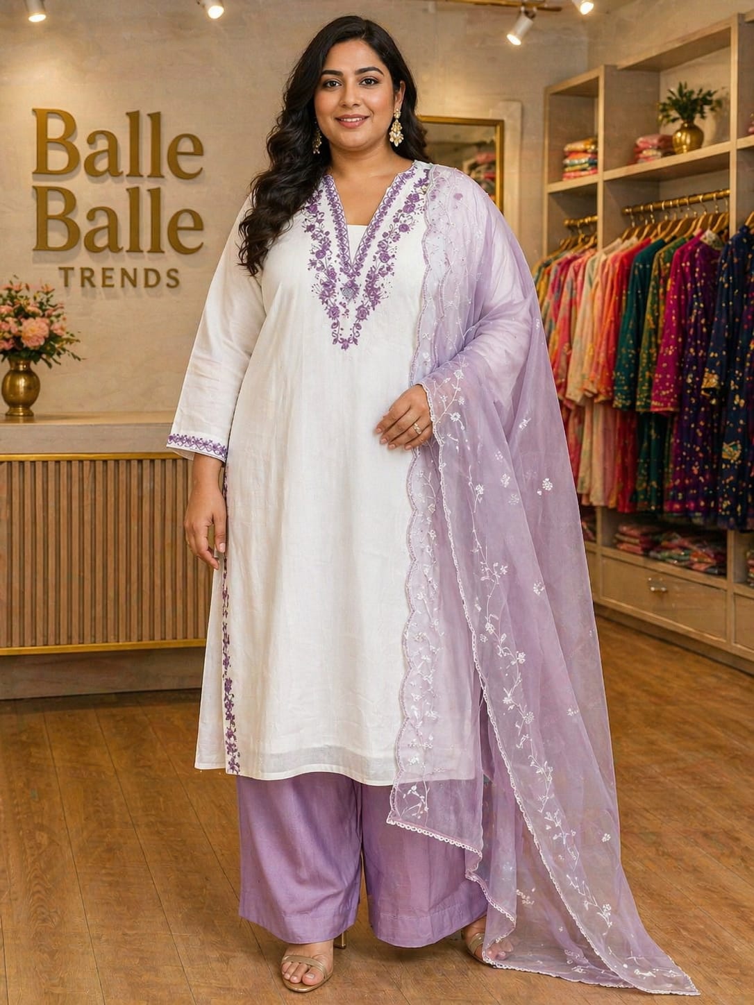 Fancy Kurti Set